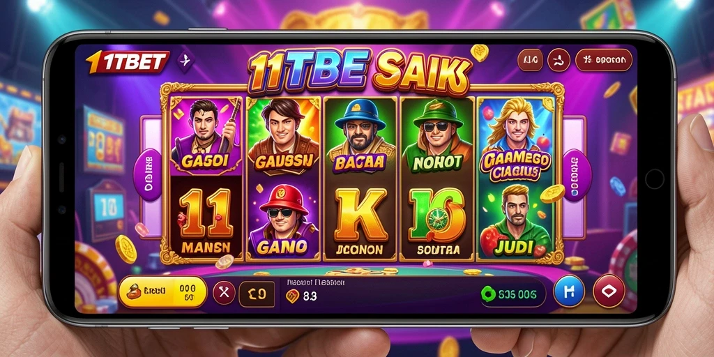 Tampilan gameplay mengasyikkan dari 11TBET slot.