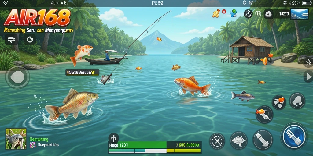 Tangkapan ikan besar dalam permainan AIR168.