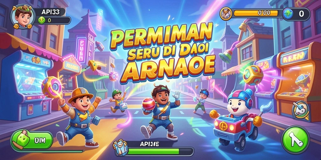 Gameplay seru dari API33 dengan tantangan Arcade yang menarik.