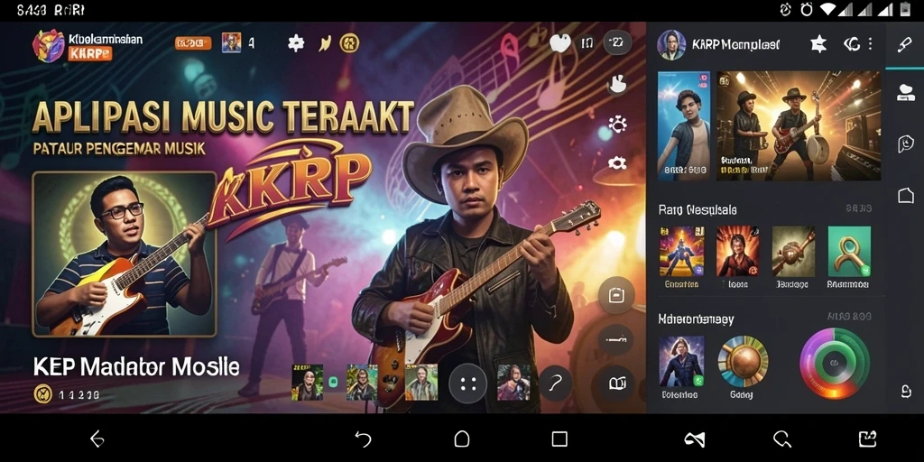 Tampilan screenshot utama KKRP menampilkan antarmuka pengguna yang menarik.