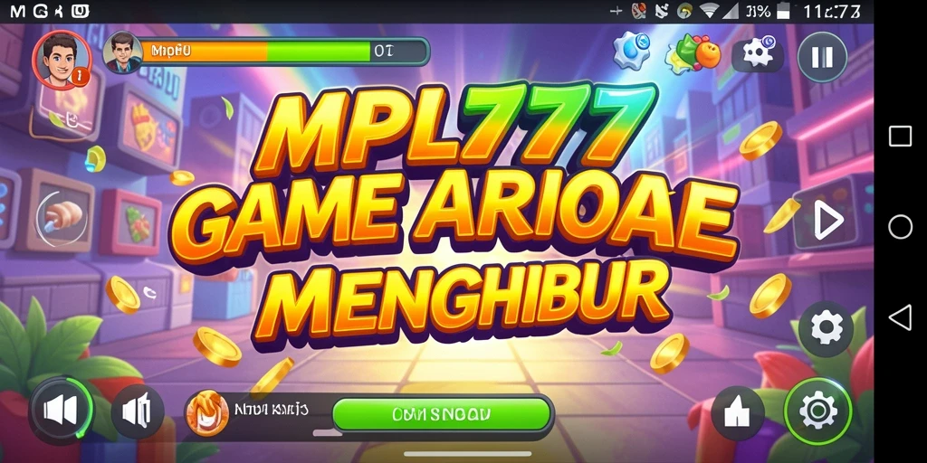 Tampilan gameplay seru dari MPL777 dengan tantangan Arcade.