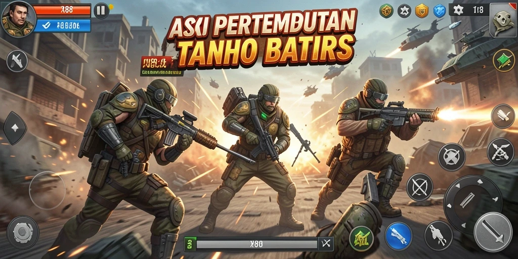 Tampilan gameplay X88 yang penuh aksi dan seru.